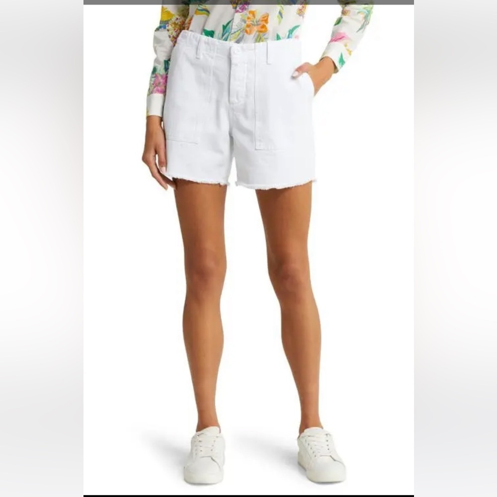 Le Superbe Beach Crawler White Denim Short NWT Size 2